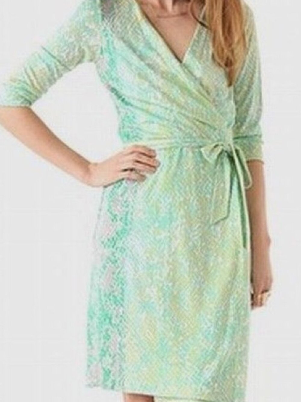 Diane Von Furstenburg New Julian Two Wrap Dress 0